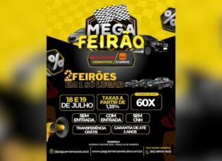 Mega Feirão Pague Menos Veículos